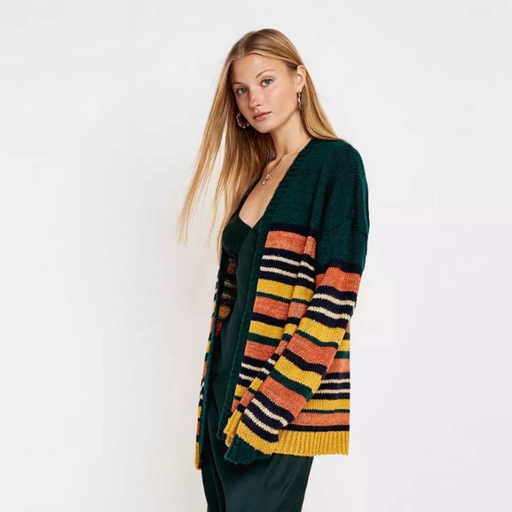 Urban Outfitters Striped Cardigan M